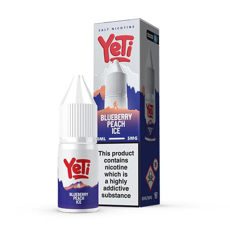 Nic Salts Blueberry Peach Ice / 5mg Yeti Summit Series Nic Salts