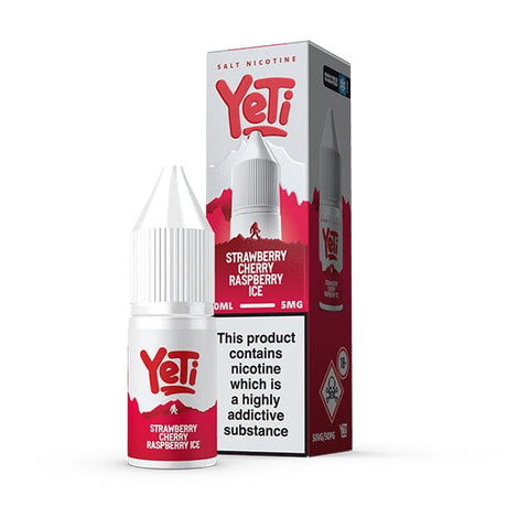 Nic Salts Strawberry Raspberry Cherry Ice / 5mg Yeti Summit Series Nic Salts