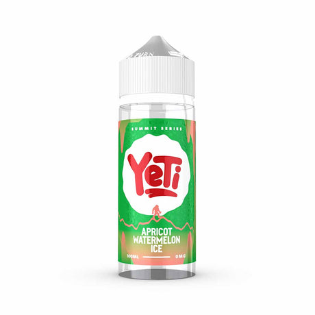 Shortfill Eliquids Apricot Watermelon Yeti Summit Series 100ml Shortfill E-Liquid