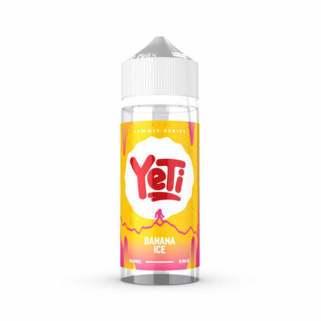 Shortfill Eliquids Banana Ice Yeti Summit Series 100ml Shortfill E-Liquid