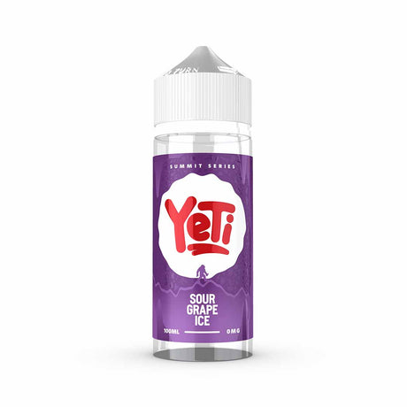 Shortfill Eliquids Sour Grape Ice Yeti Summit Series 100ml Shortfill E-Liquid