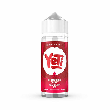 Shortfill Eliquids Strawberry Cherry Raspberry Ice Yeti Summit Series 100ml Shortfill E-Liquid