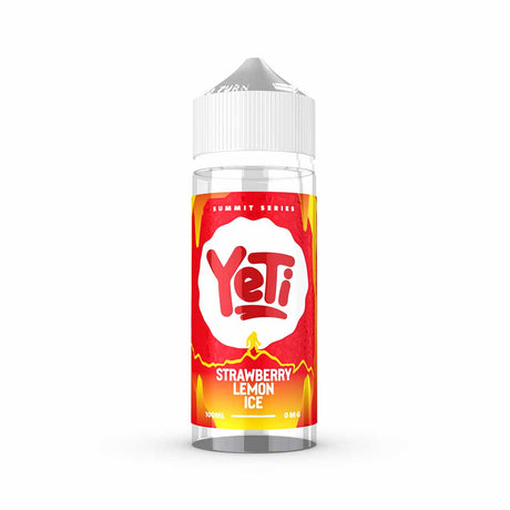 Shortfill Eliquids Strawberry Lemon Ice Yeti Summit Series 100ml Shortfill E-Liquid