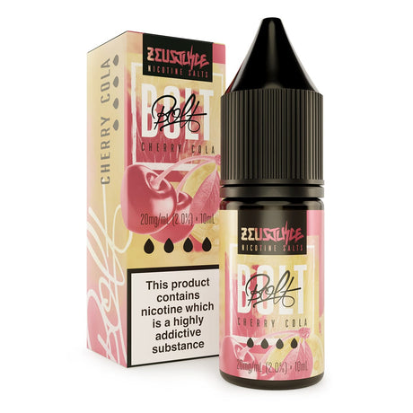 Nic Salts Cherry Cola / 20mg Zeus Bolt Nic Salt E-Liquids