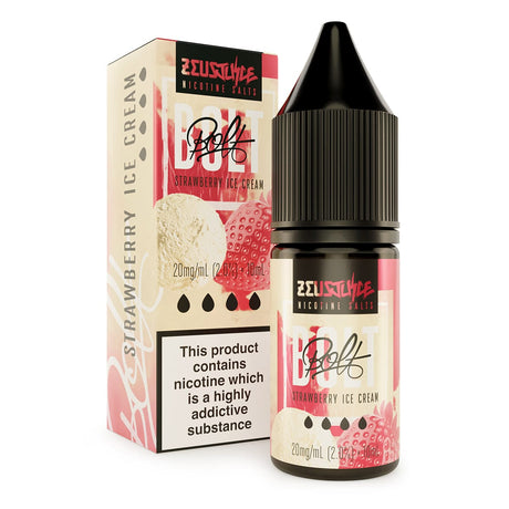 Nic Salts Strawberry Ice / 20mg Zeus Bolt Nic Salt E-Liquids