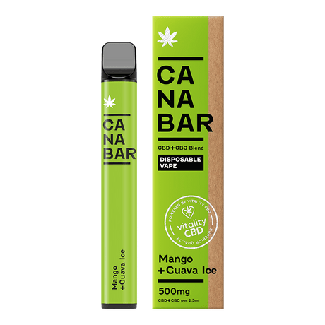 Disposable Vape Sticks Mango Guava Ice Canabar CBD Disposable Vape