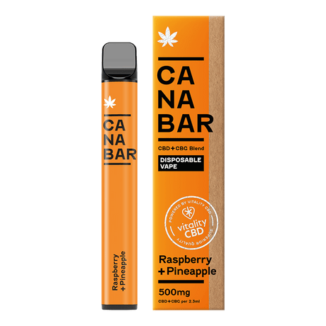 Disposable Vape Sticks Raspberry Pineapple Canabar CBD Disposable Vape