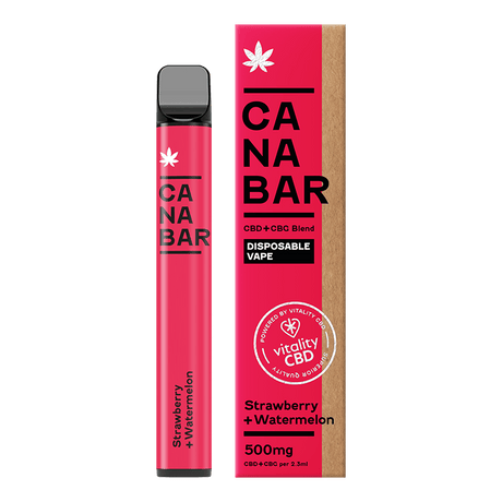 Disposable Vape Sticks Strawberry Watermelon Canabar CBD Disposable Vape