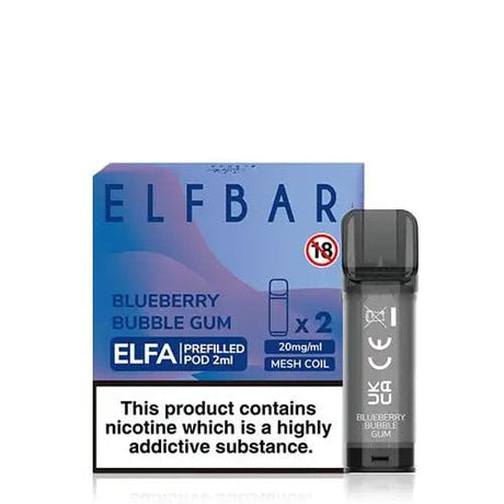 Elf Bar UK Nic Salts Elf Bar Elfa Prefilled Pods (Pack Of 2)