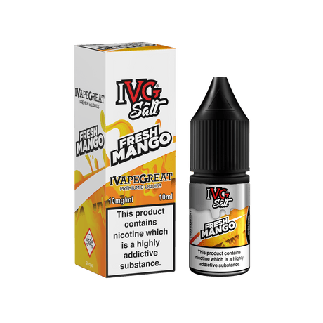 IVG E-Liquids Nic Salts Fresh Mango / 10mg IVG 10ml Nicotine Salts