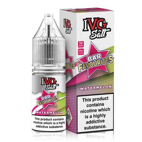 IVG E-Liquids Nic Salts IVG Bar Favourites Nicotine Salts