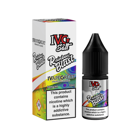 IVG E-Liquids Nic Salts Rainbow Blast / 10mg IVG 10ml Nicotine Salts