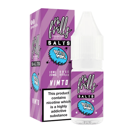 Vimto / 20mg No Frills Bottle Pops Nic Salts