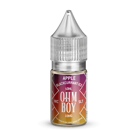 Ohm Boy Nic Salts Apple Blackcurrent Ice / 10mg Ohm Boy Nic Salt E-Liquids