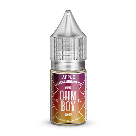 Ohm Boy Nic Salts Apple Blackcurrent Ice / 20mg Ohm Boy Nic Salt E-Liquids