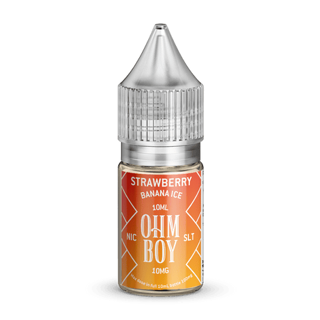 Ohm Boy Nic Salts Strawberry Banana Ice / 10mg Ohm Boy Nic Salt E-Liquids