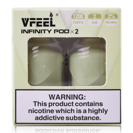 VFEEL Disposable Vape Sticks Apple ICE VFEEL Infinity Pre-Filled Pods (2 Pack)