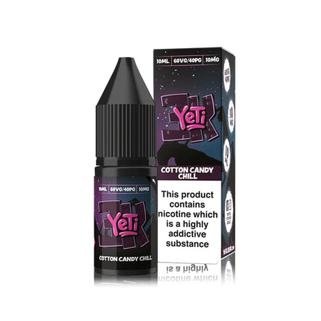 Nic Salts Cotton Candy Chill / 10mg Yeti 3K Nic Salt E-Liquid