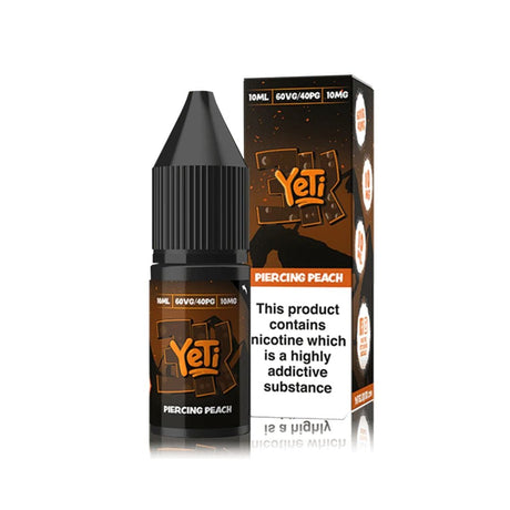 Nic Salts Piercing Peach / 10mg Yeti 3K Nic Salt E-Liquid