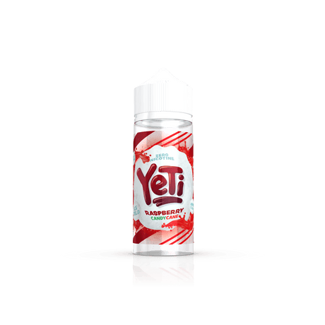 YETI E-Liquid Shortfill Eliquids Raspberry Candy Cane Yeti Ice Cold 100ml Shortfill E-Liquid