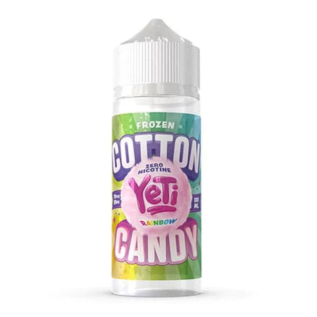 YETI E-Liquid Shortfill Eliquids Yeti Frozen Cotton Candy 100ml Shortfill E-Liquid